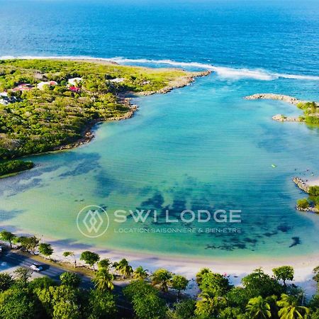Swilodge Vue Sur Mer ! Petit Dejeuner Et Location De Voiture Possible Le Moule Luaran gambar